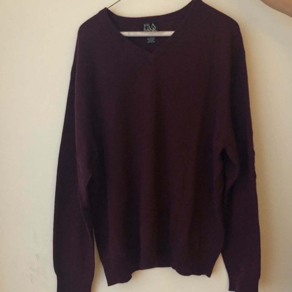 Jos A Bank Cashmere sweater